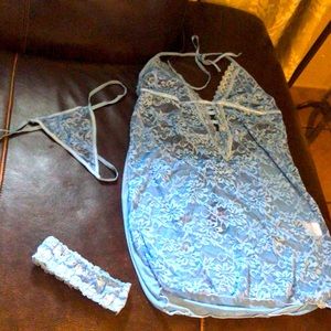 Brand new sexy lingerie 3 piece set.